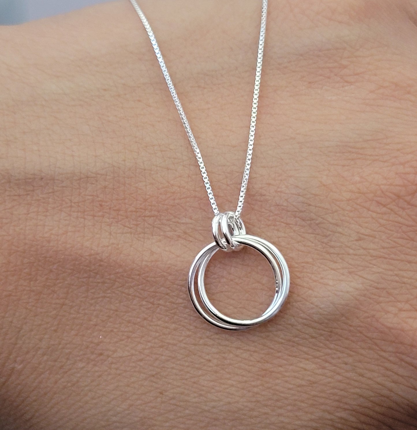 Sterling Silver Anina Necklace