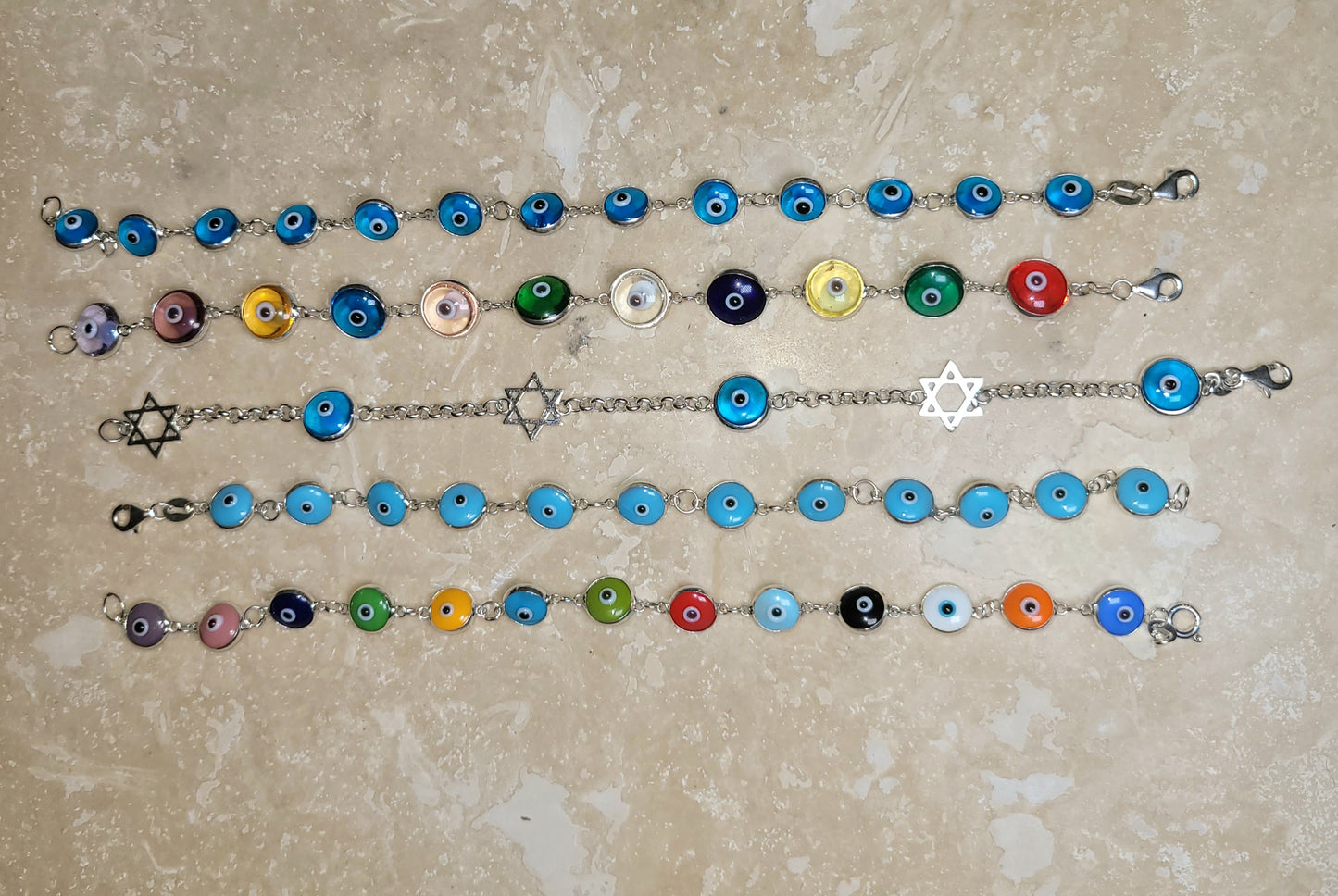 Sterling Silver Ojo Turco Bracelet