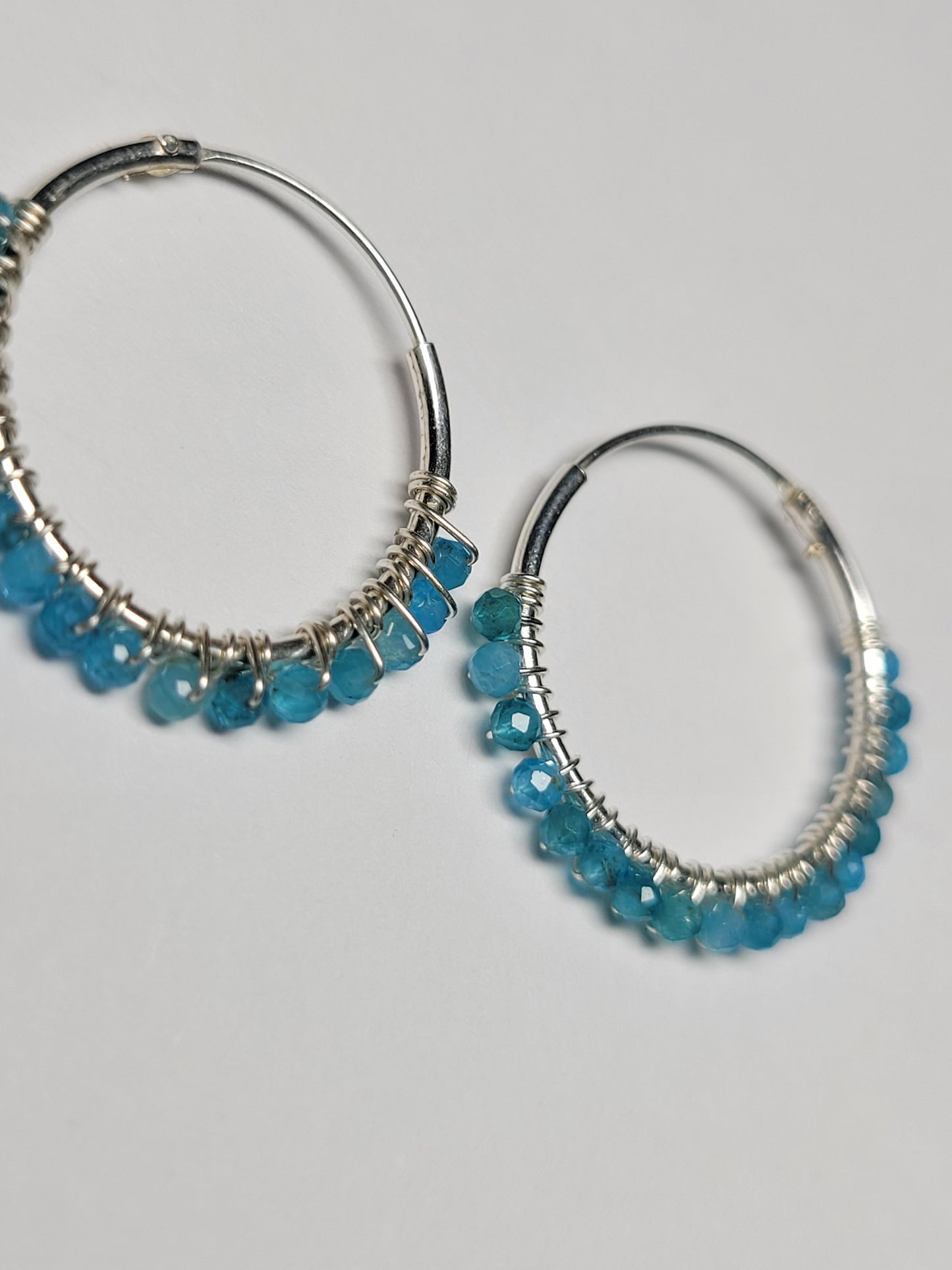 Sterling Silver Elizabeth I Hoops