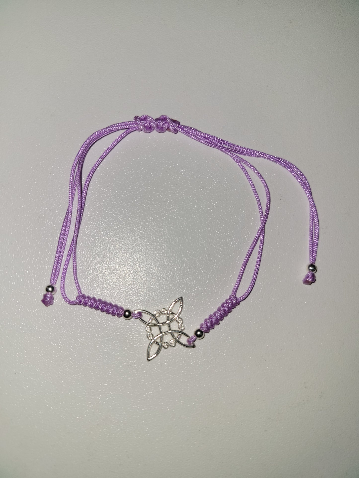 Sterling Silver Witch Knot Bracelet