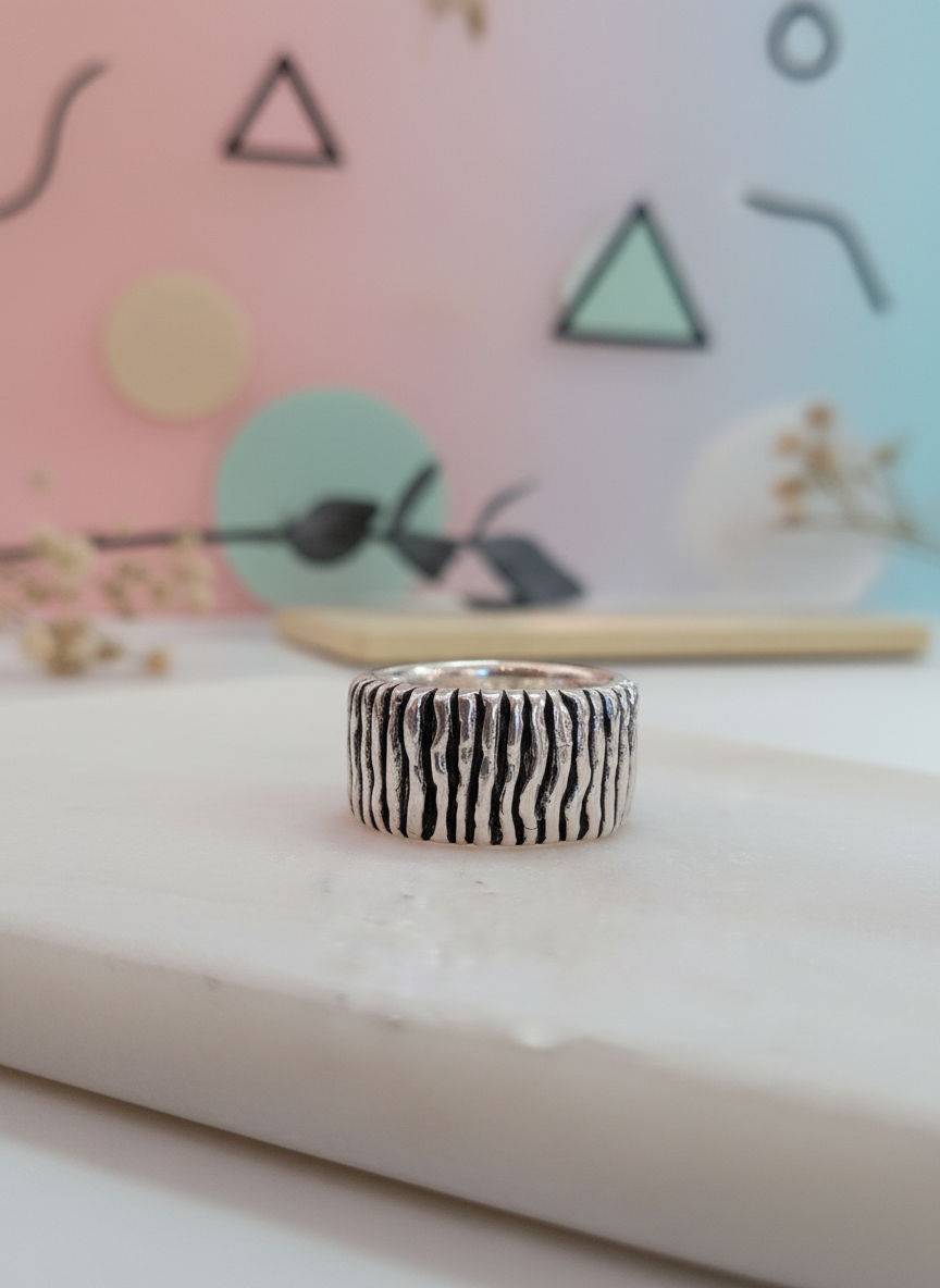 Sterling Silver Hardy Ring