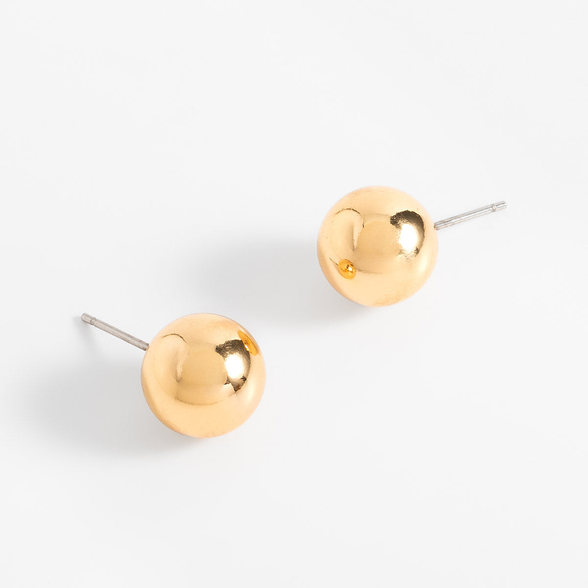 GOLD Sphere Small Earrings