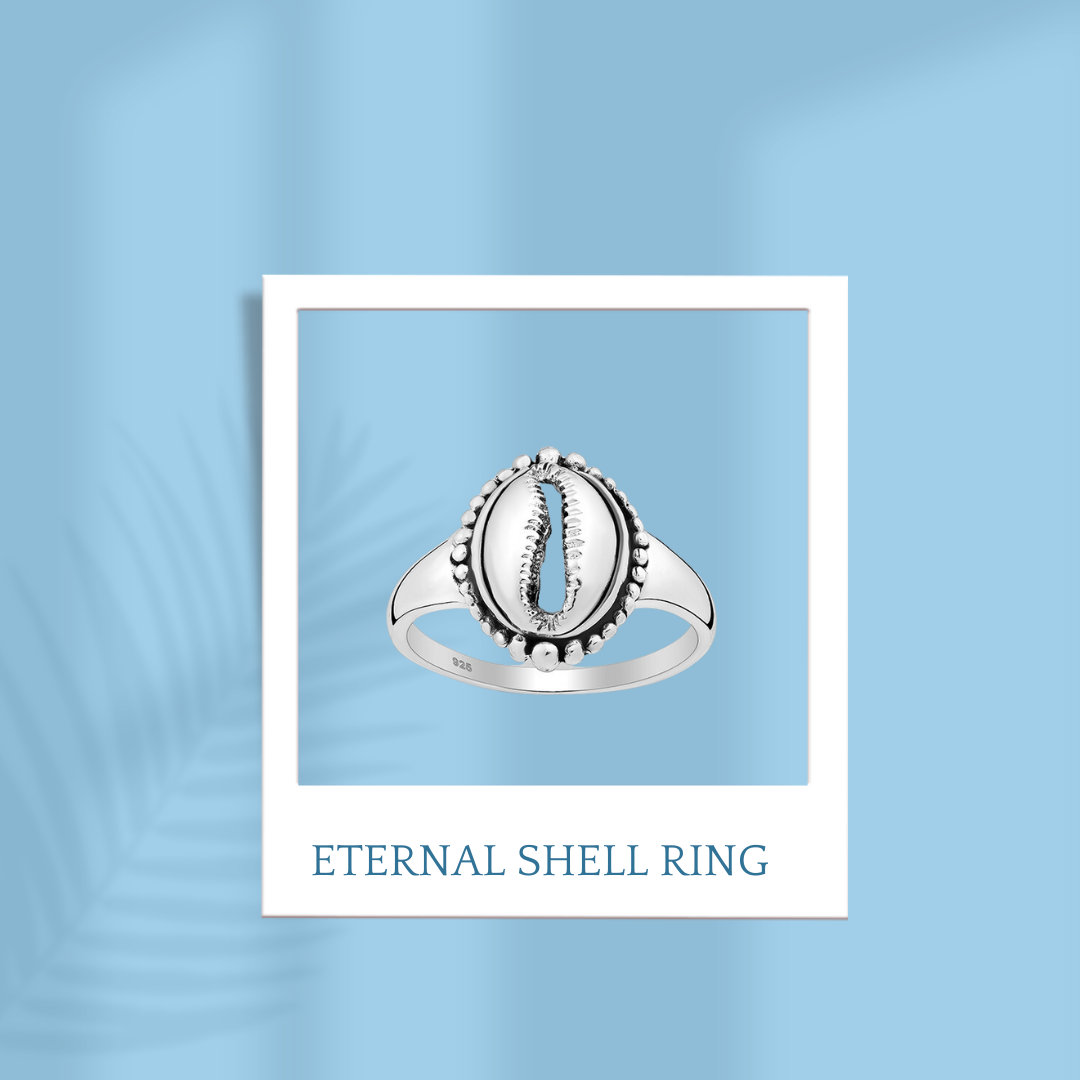 Sterling Silver Eternal Shell Ring #32-1