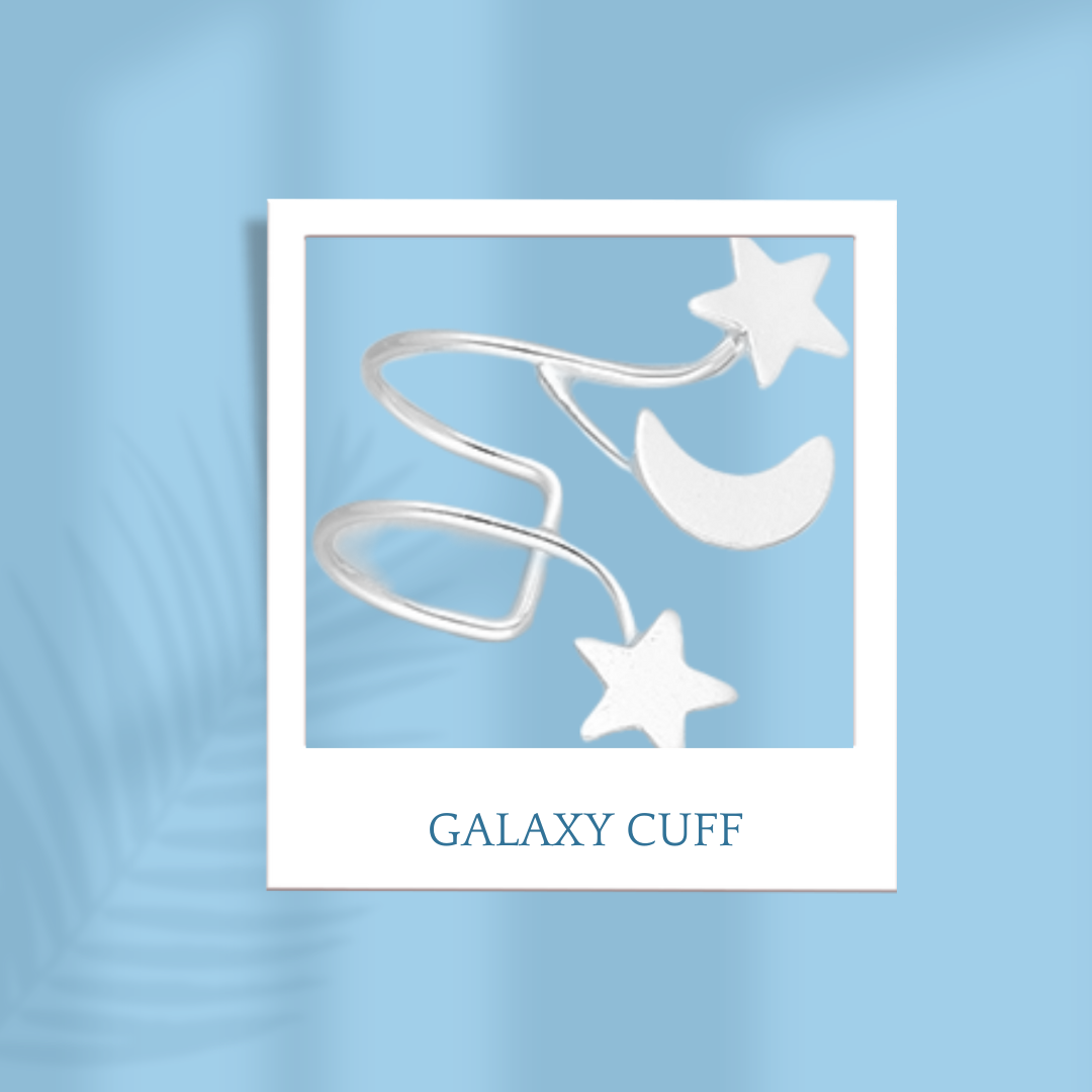 Sterling Silver Galaxy Cuff