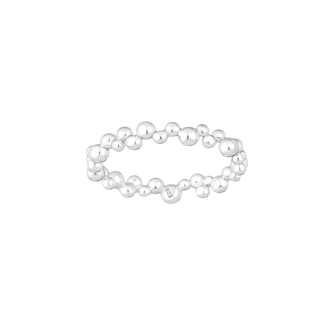 Sterling Silver Aiza Ring