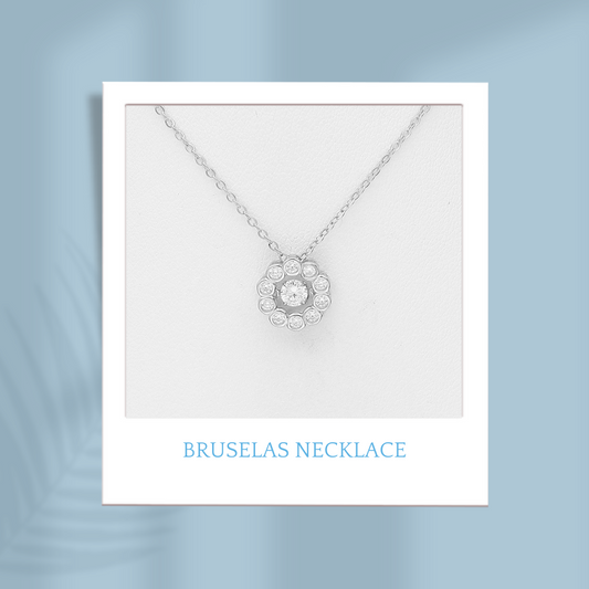 Sterling Silver Bruselas Necklace