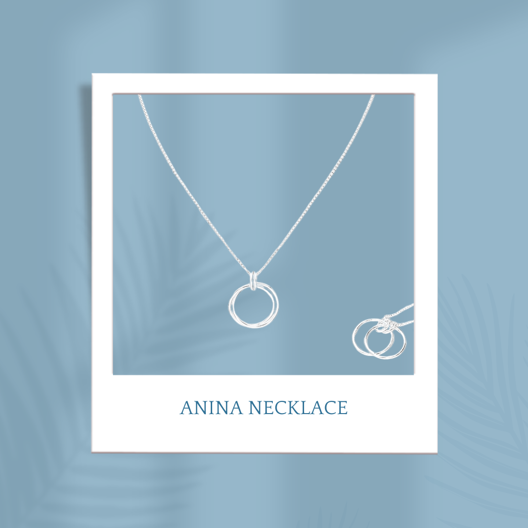 Sterling Silver Anina Necklace