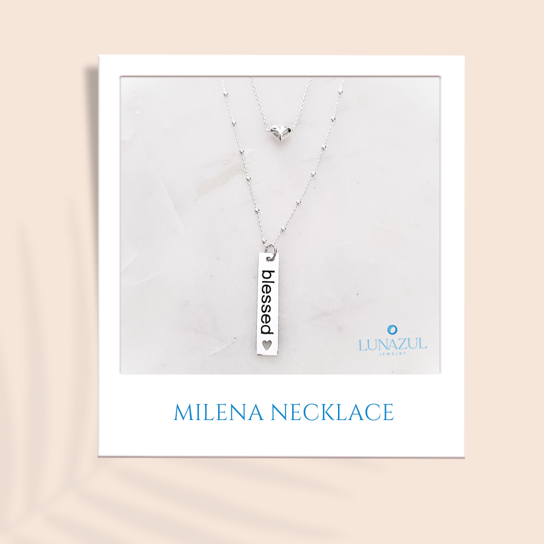 Sterling Silver Milena Necklace