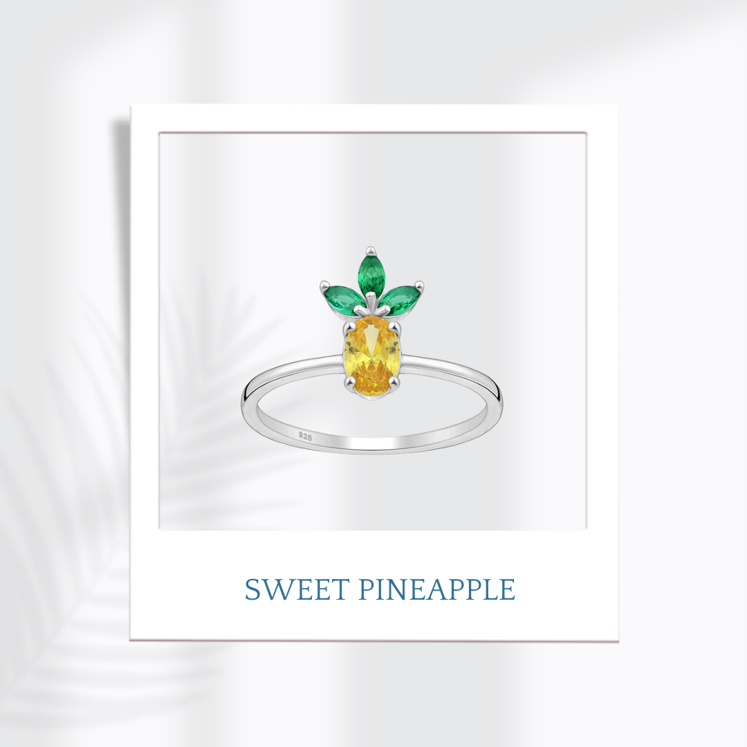 Sterling Silver Sweet Pineapple