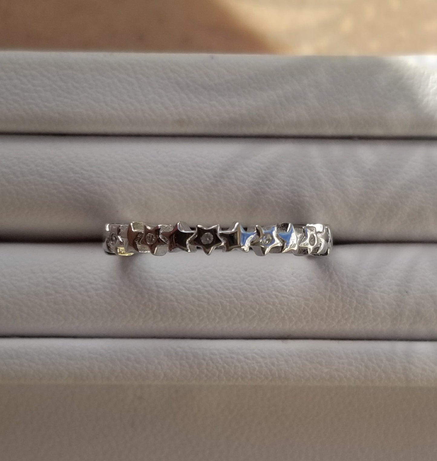Sterling Silver Luxe Star Ring