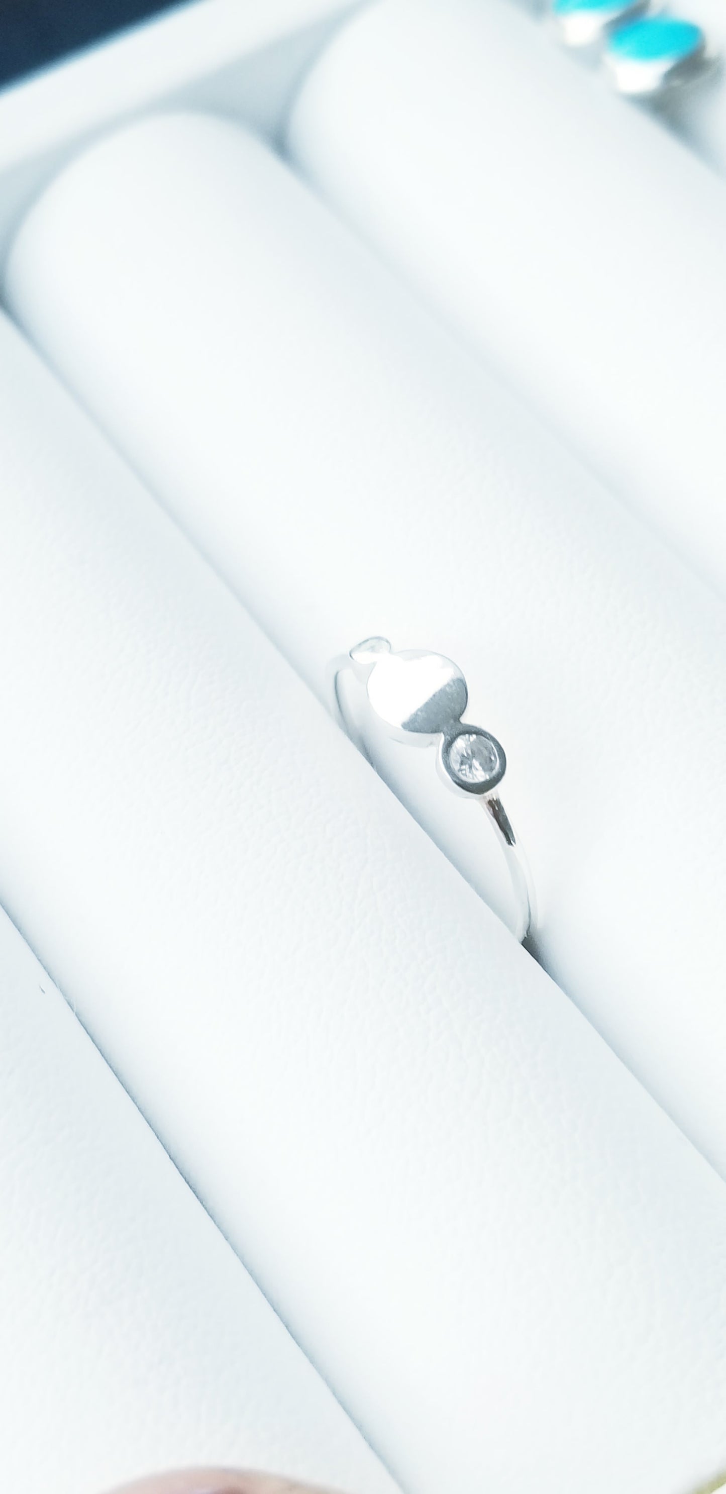 Sterling Silver Lumi Cz Ring