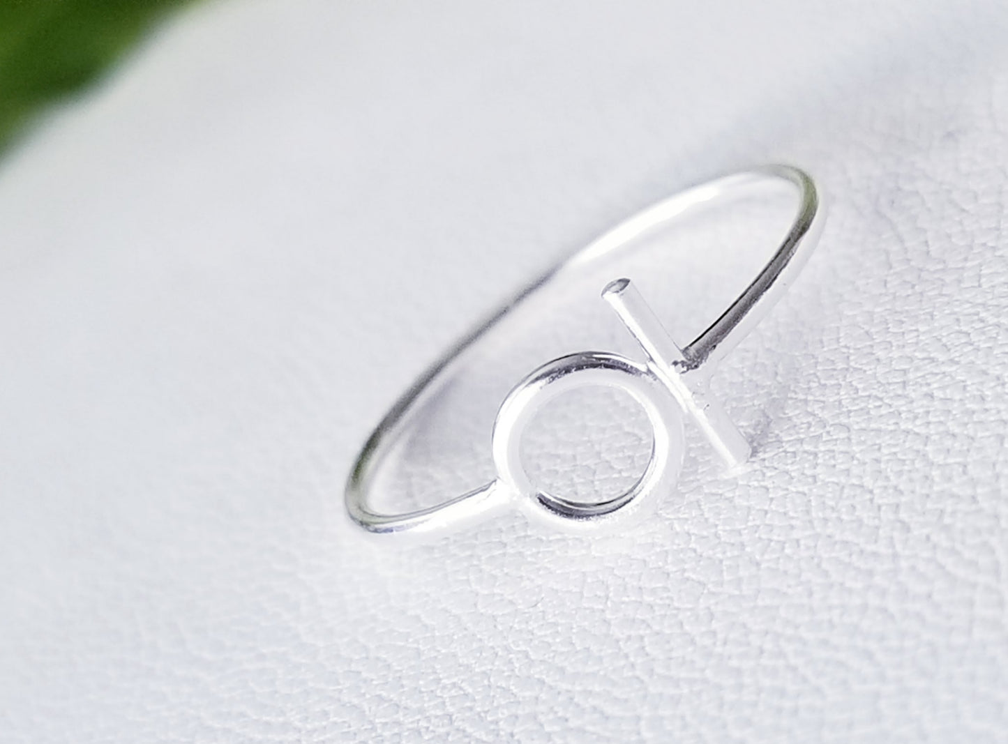 Sterling Silver One Soul Ring #35-1