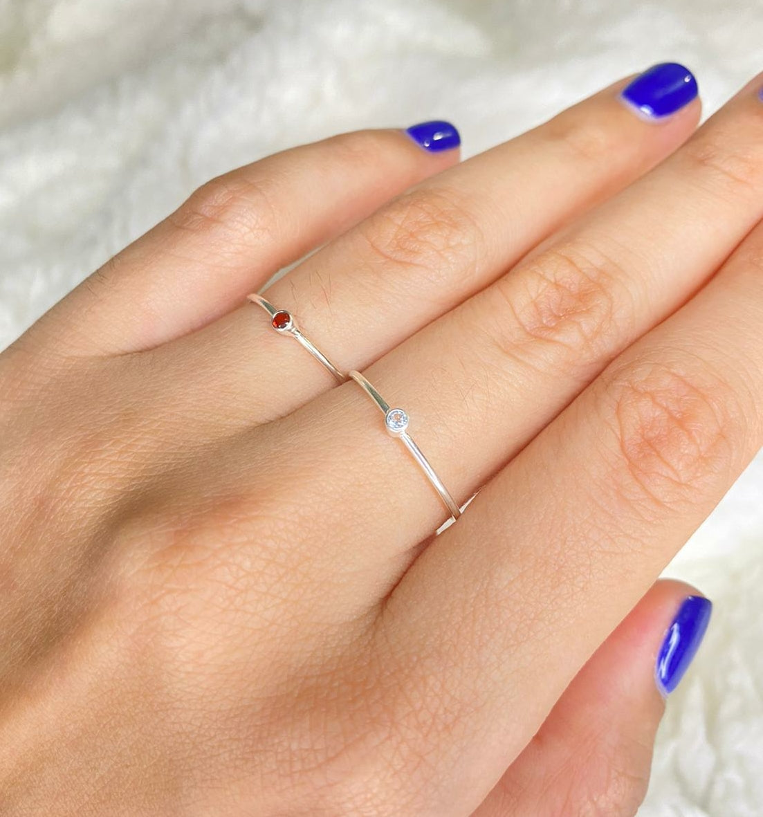 Dainty Solitaire Ring