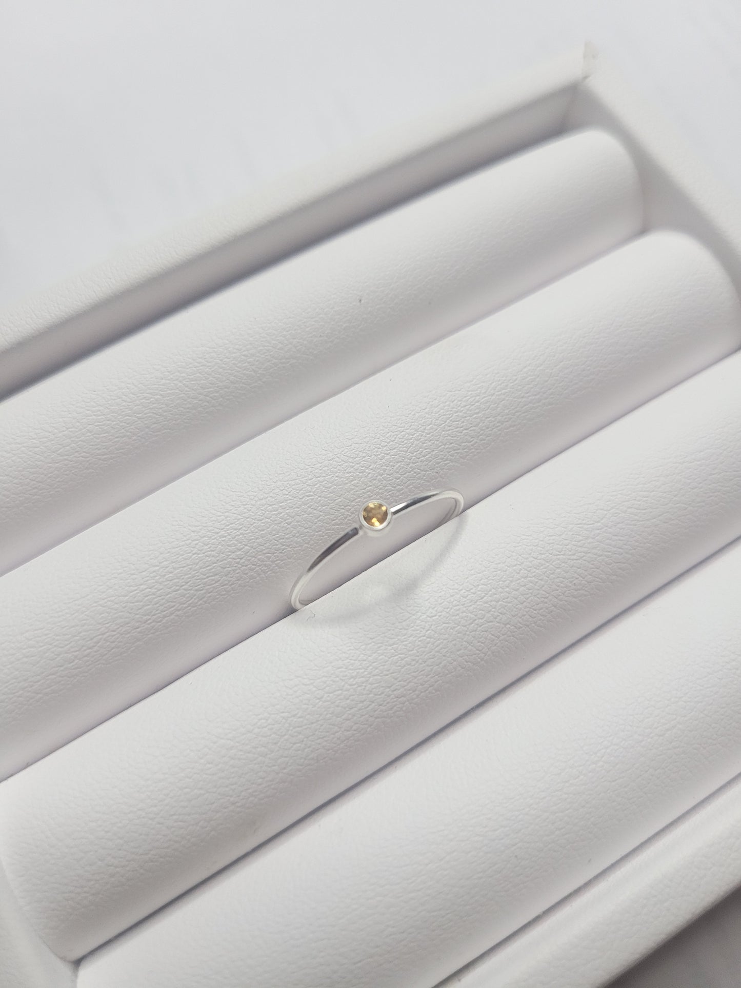 Dainty Solitaire Ring