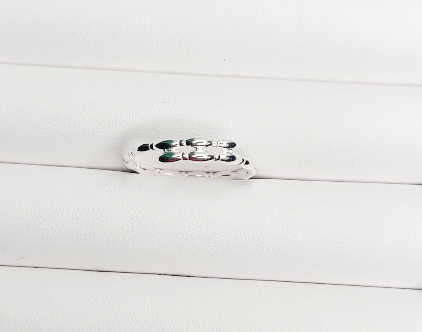 Sterling Silver Bubbles Ring #42-1