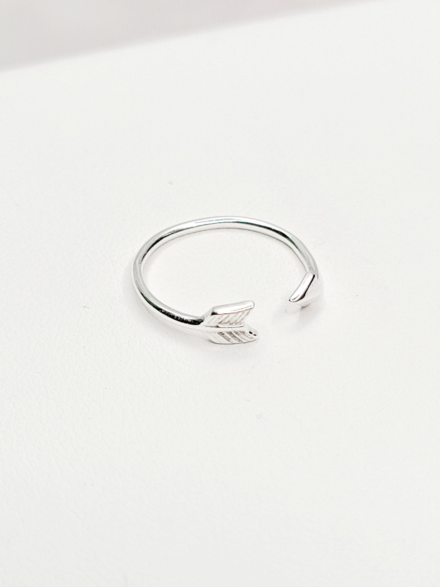 Sterling Silver Arrow Midi Ring