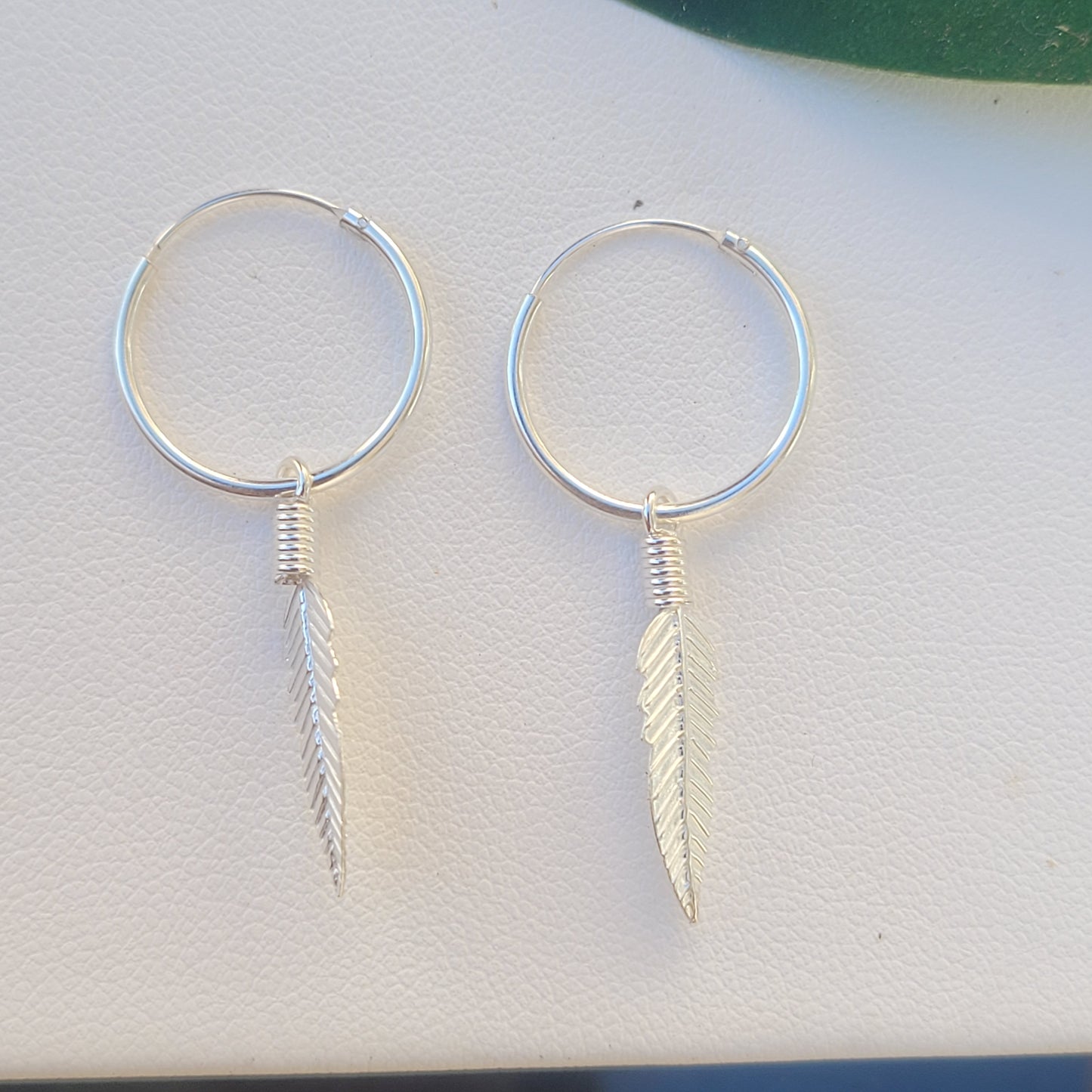 Sterling Silver Boho Hoops 4 en 1