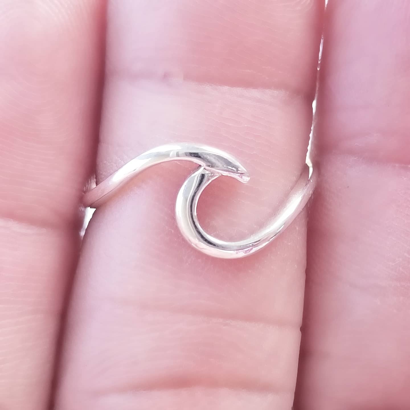 Sterling Silver WaveSurf Ring #60-1