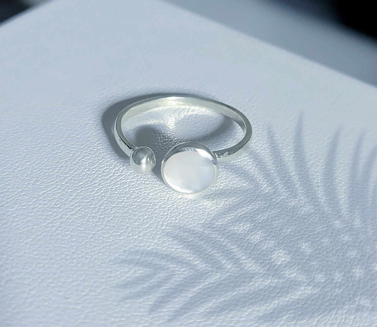 Sterling Silver Perlada Ring
