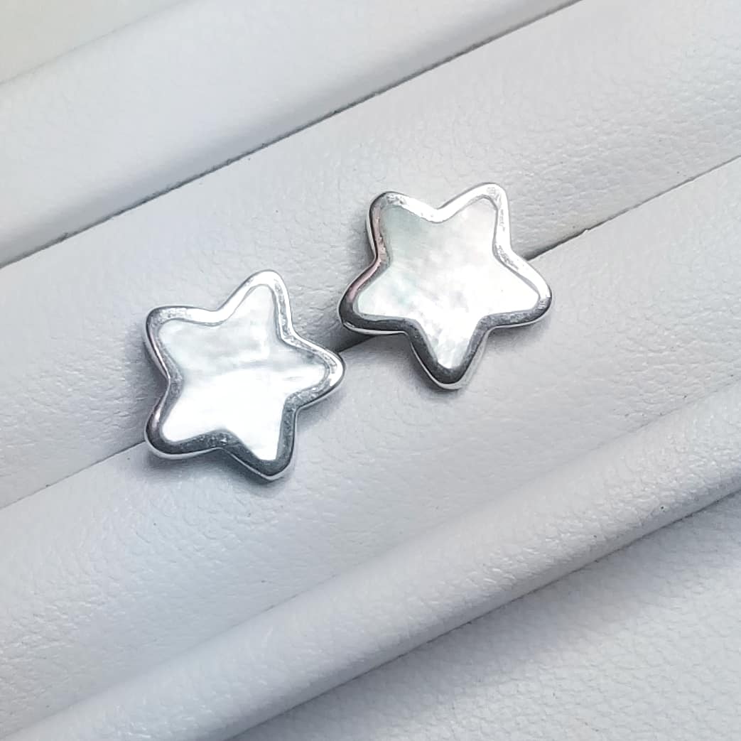 Lady Star Mother Of Pearl Earrings