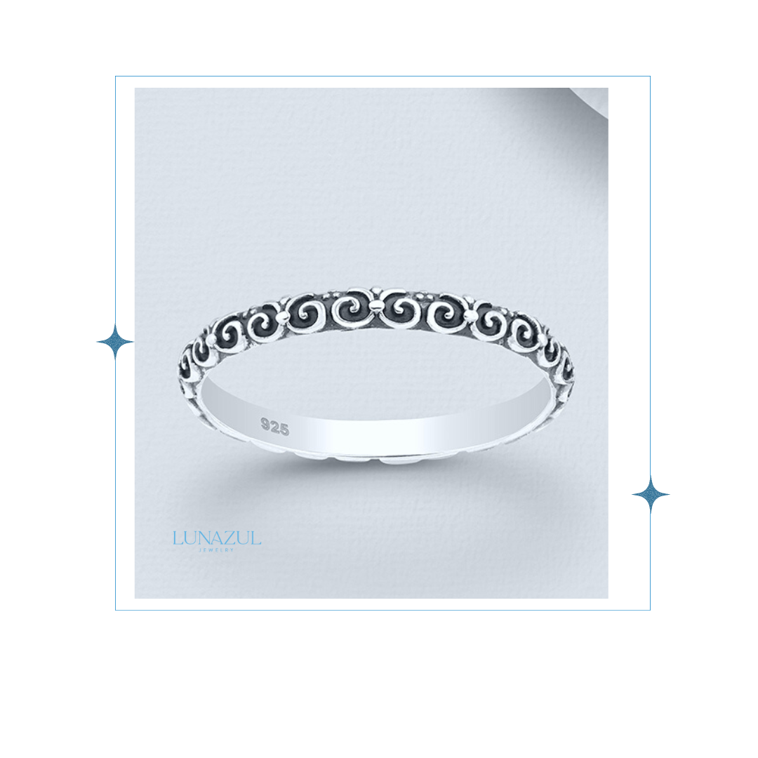 Sterling Silver Vintage Band