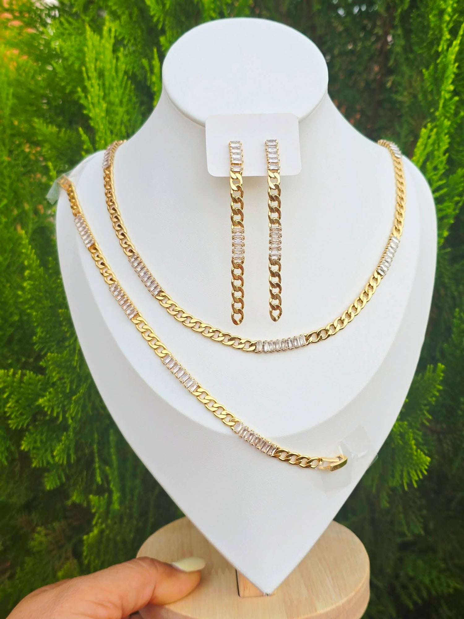 Jewelry Gold 18k Plated & Rodium and Platinum Plated(Fine Jewelry)