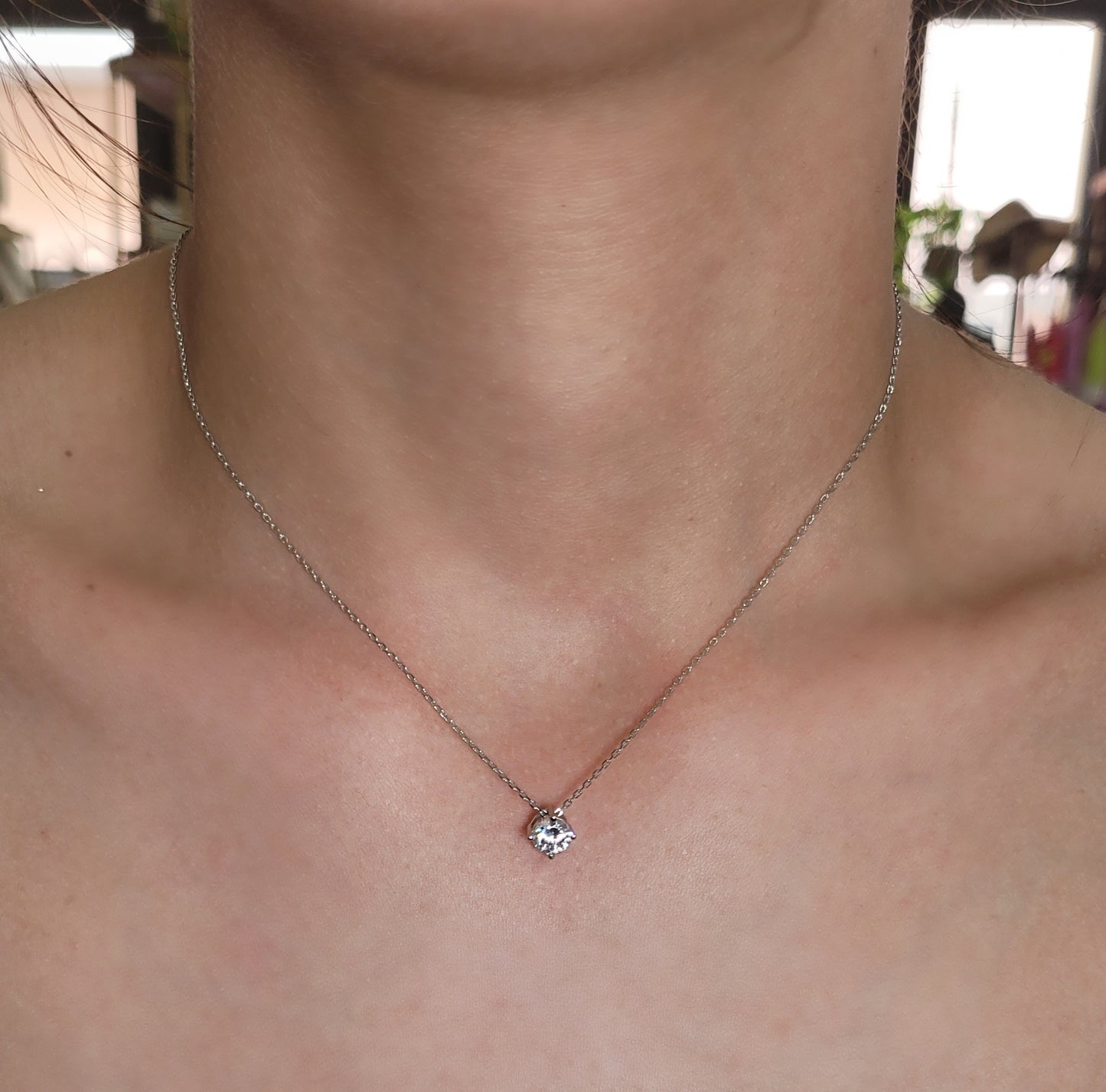 Sterling Silver Gracielle Necklace