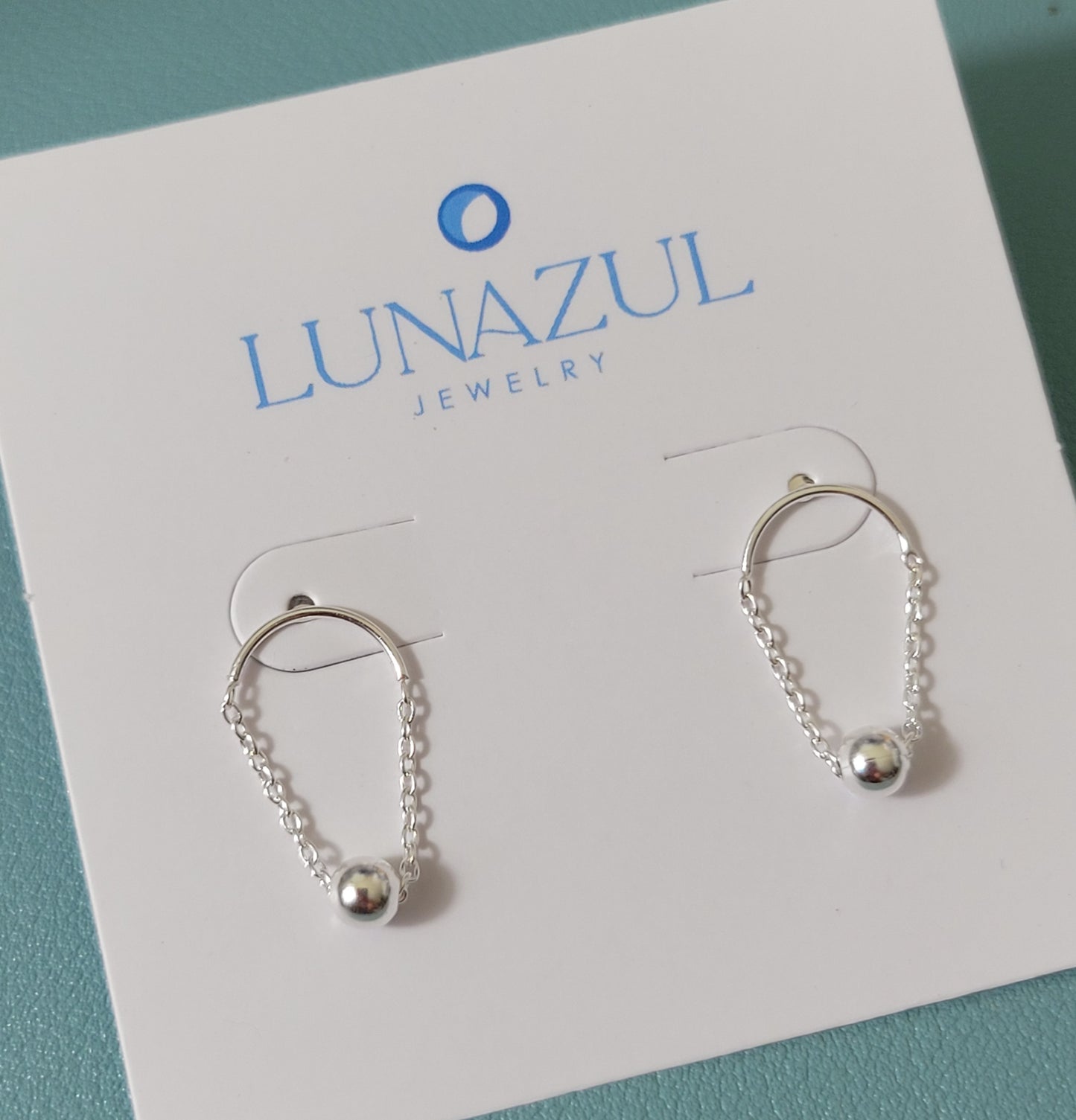 Sterling Silver Tazu Earrings