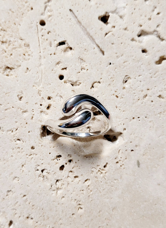 Sterling Silver Maru Ring