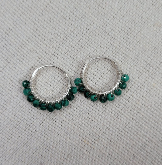 Sterling Silver Elizabeth Mini Hoops