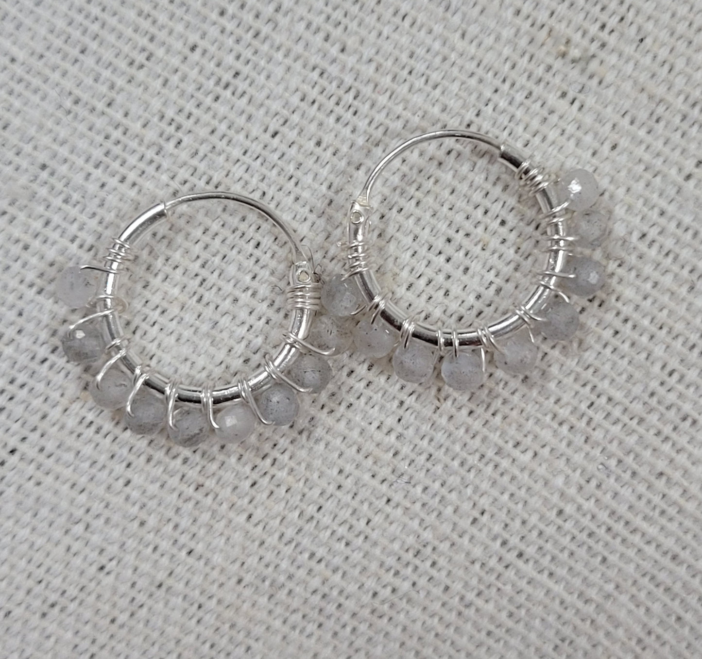 Sterling Silver Elizabeth Mini Hoops