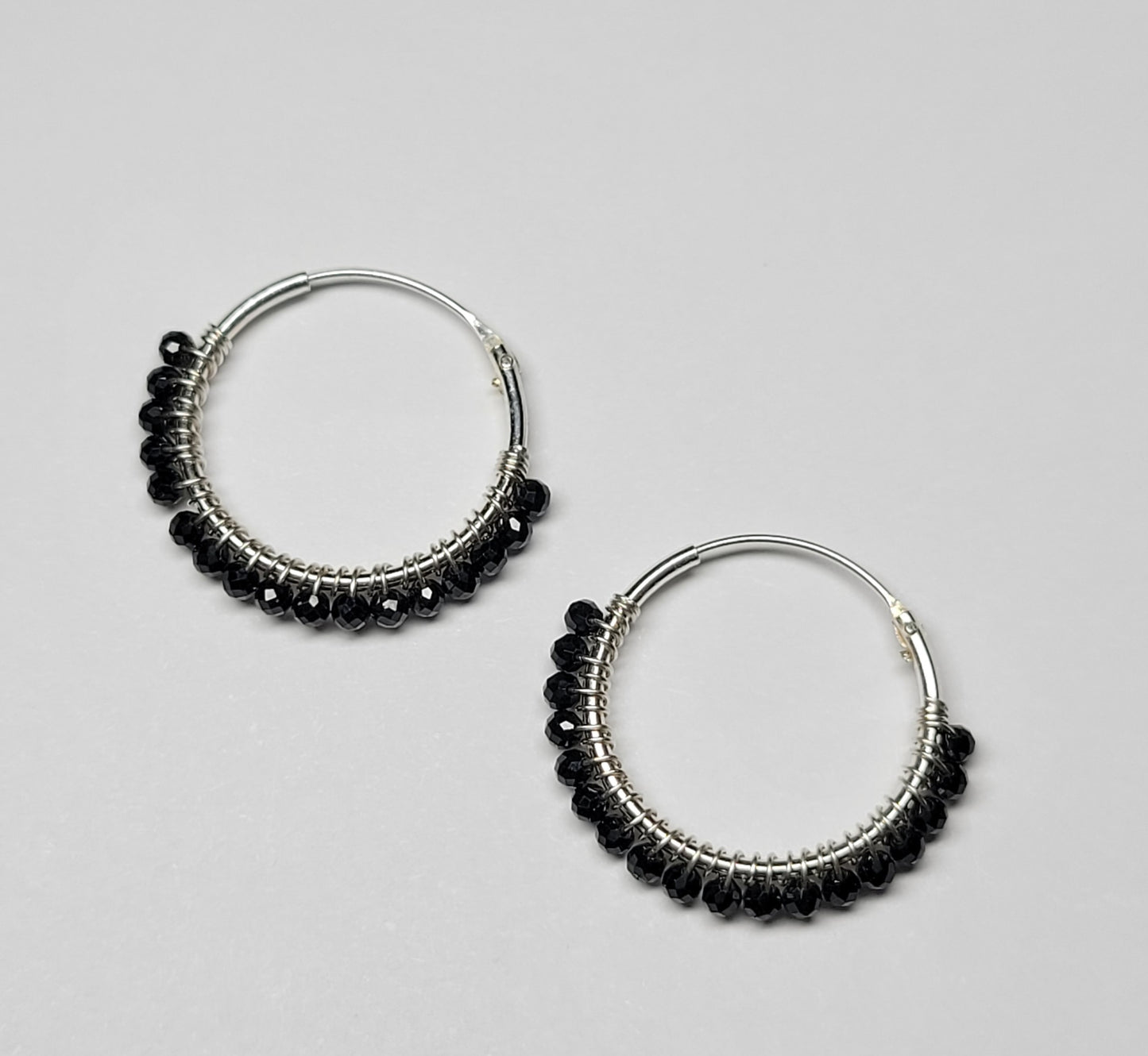 Sterling Silver Elizabeth I Hoops