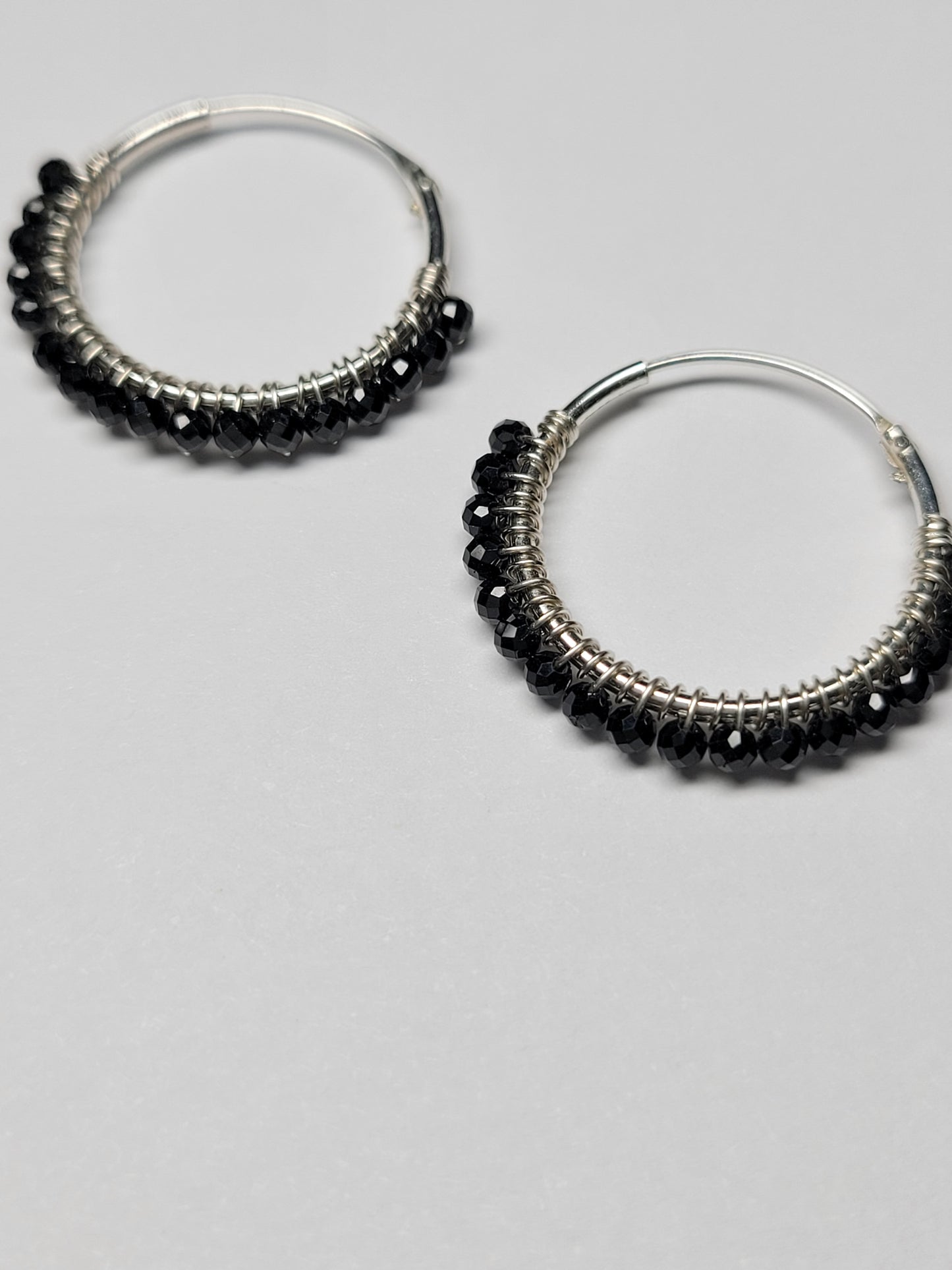 Sterling Silver Elizabeth I Hoops