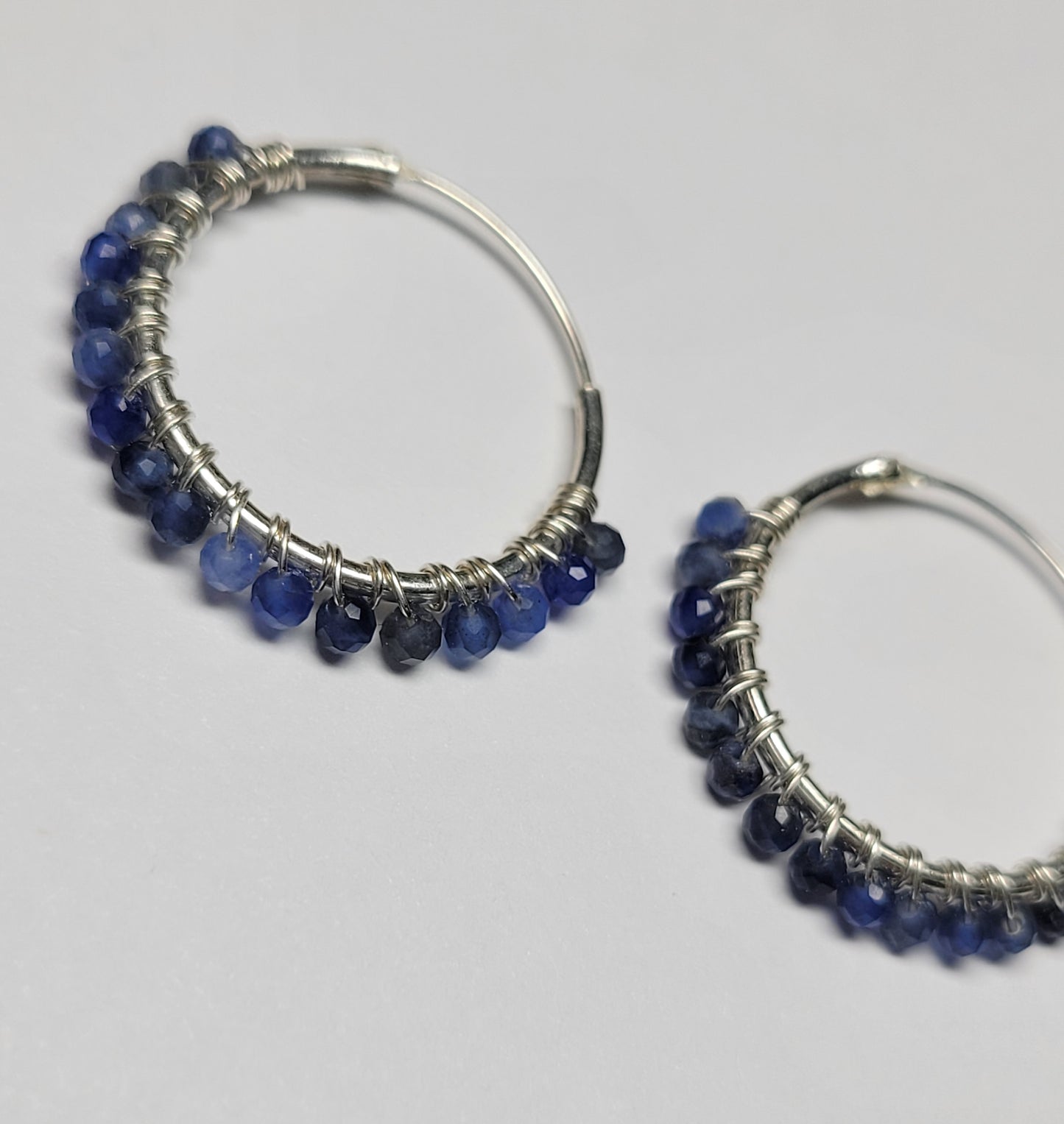 Sterling Silver Elizabeth I Hoops