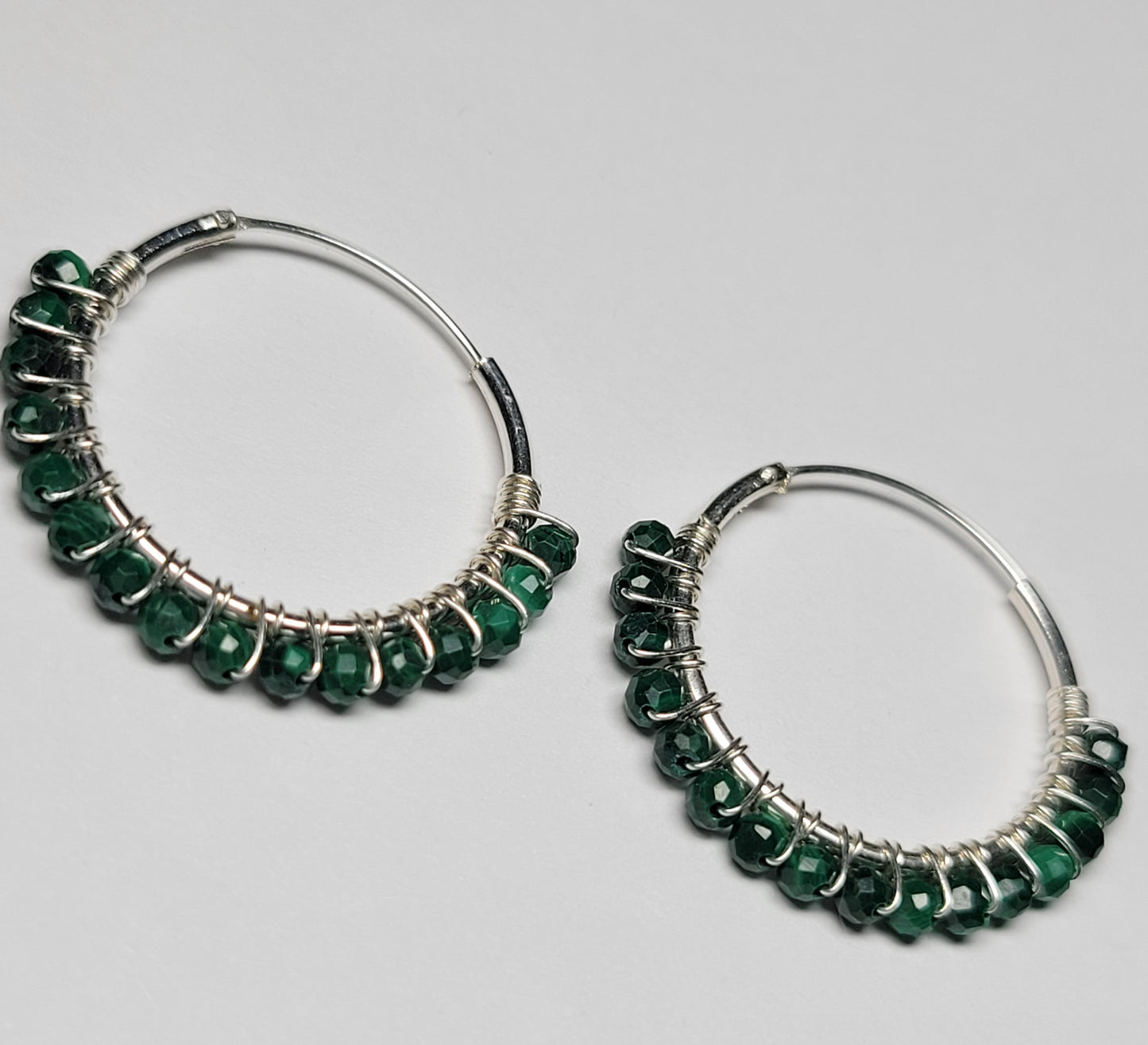 Sterling Silver Elizabeth I Hoops