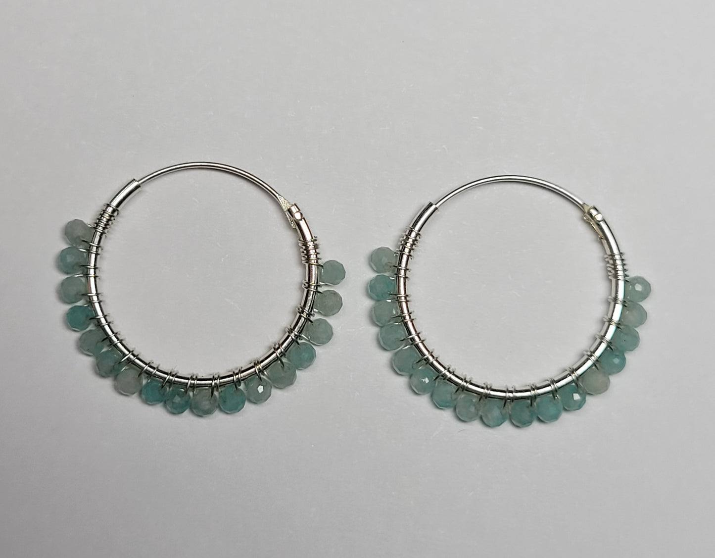 Sterling Silver Elizabeth I Hoops