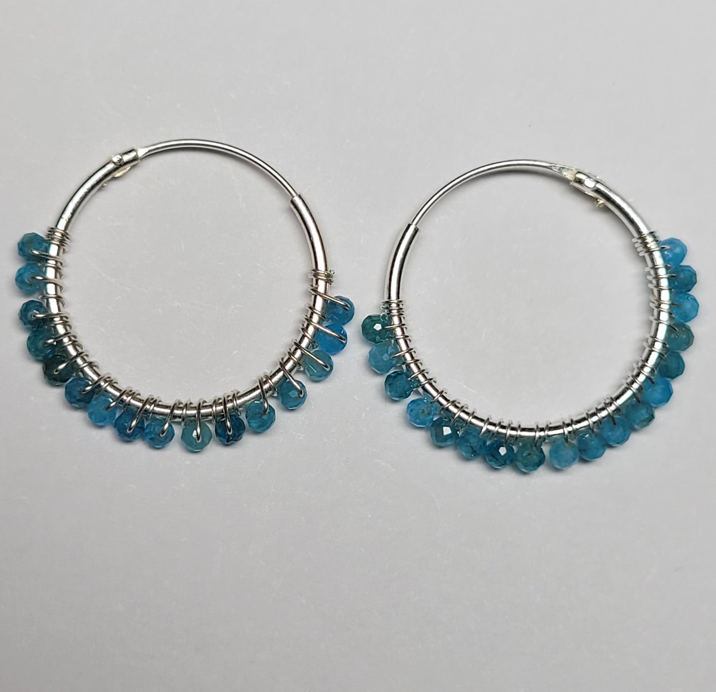 Sterling Silver Elizabeth I Hoops