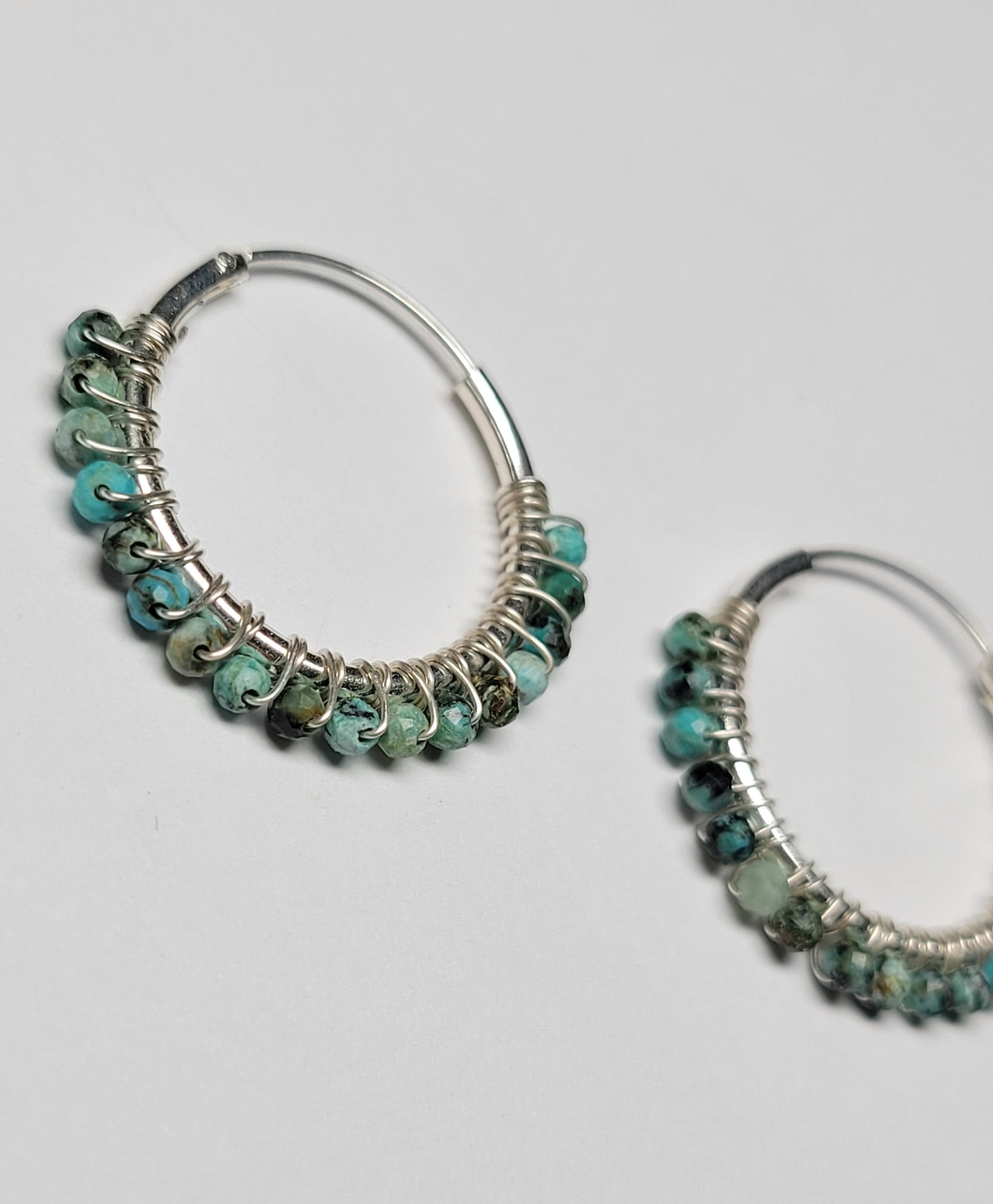 Sterling Silver Elizabeth I Hoops