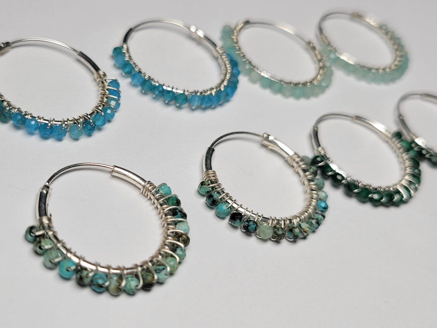 Sterling Silver Elizabeth I Hoops