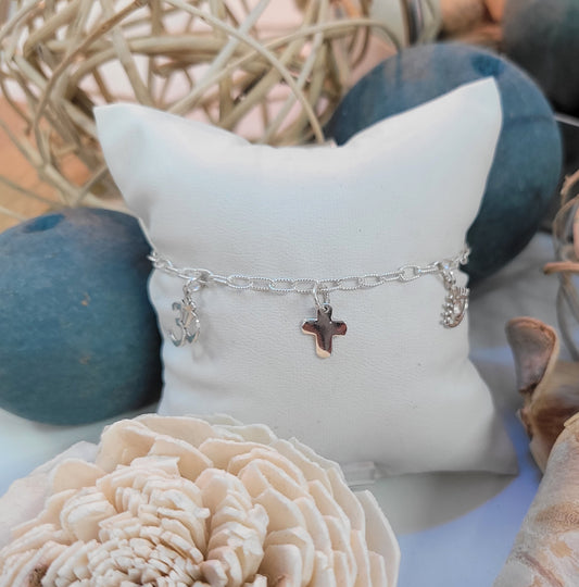 Steeling Silver Protector Bracelet