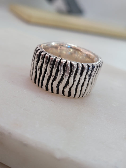 Sterling Silver Hardy Ring