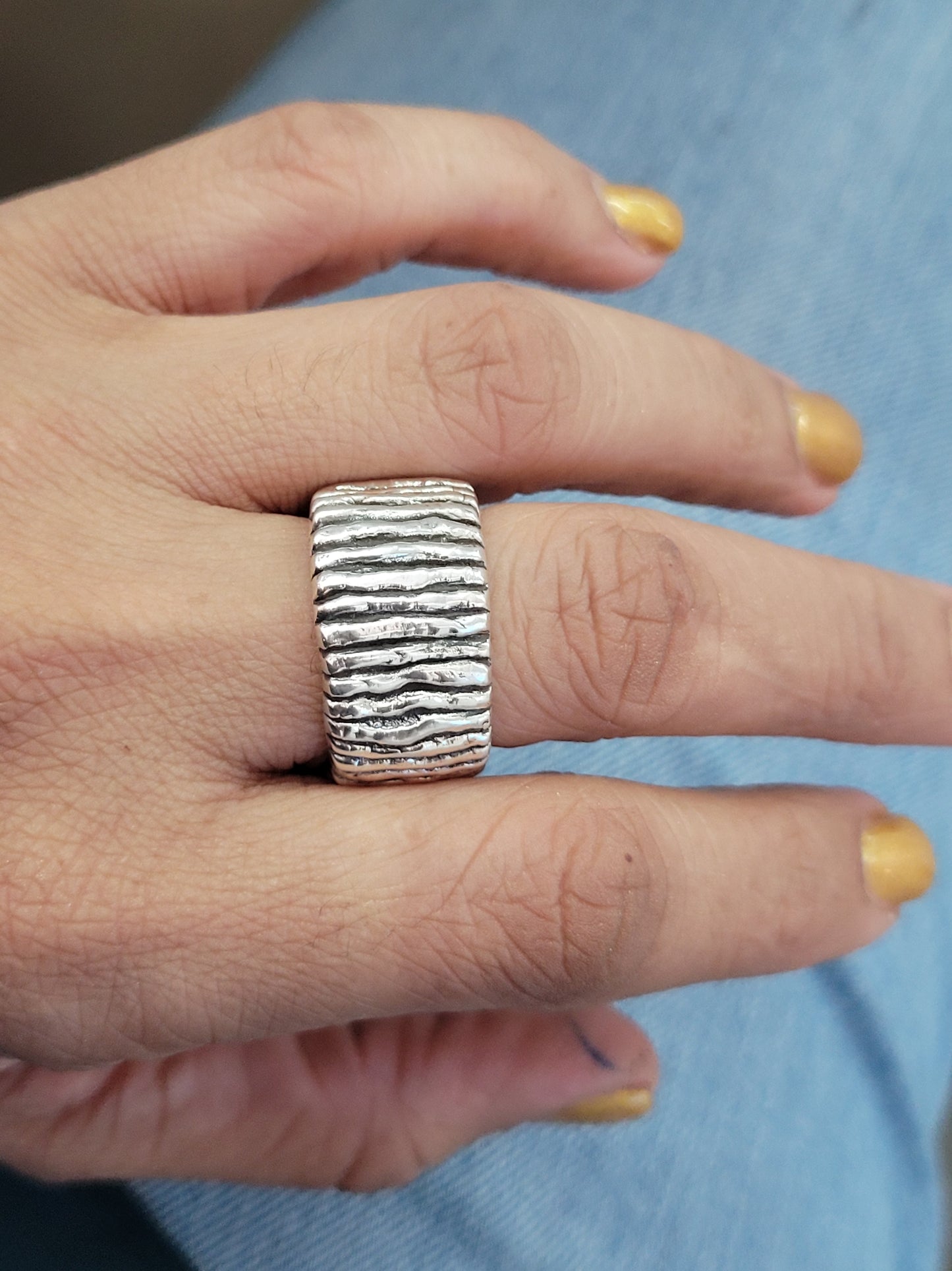 Sterling Silver Hardy Ring