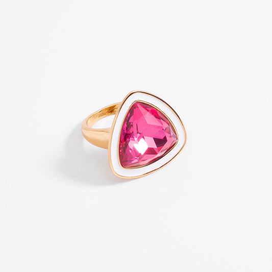Big Rosé Stone Ring