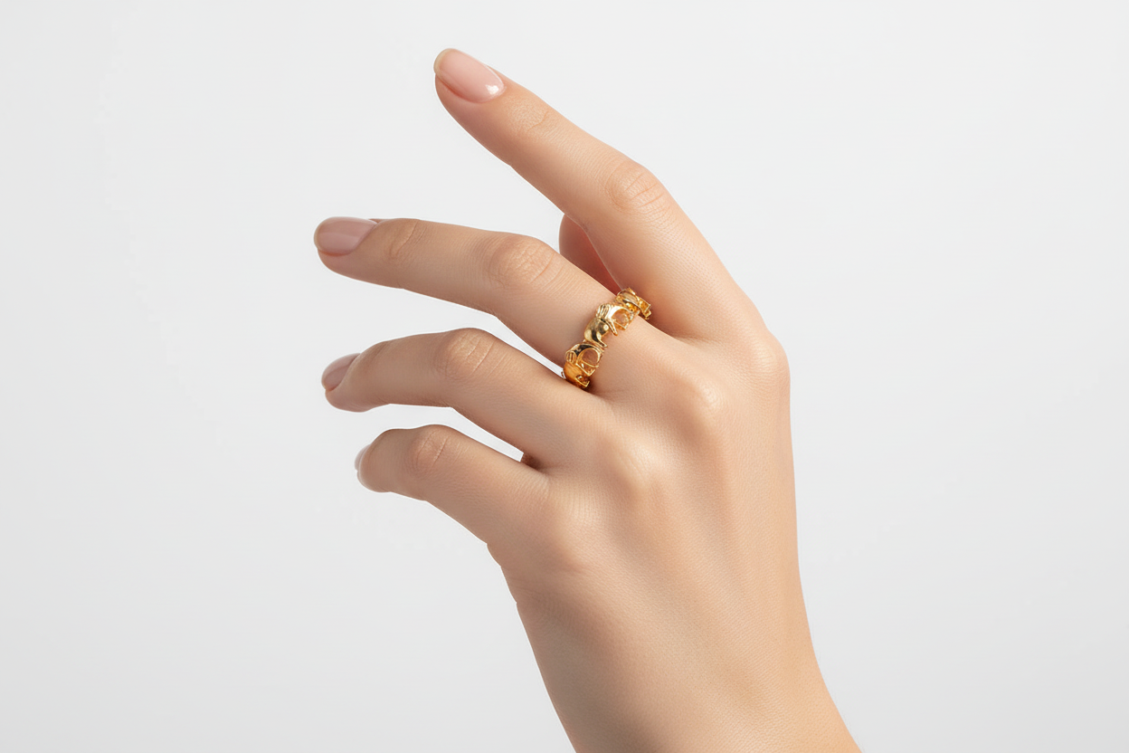 Golden Elephant Ring