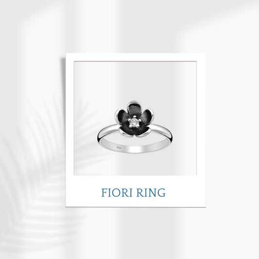 Sterling Silver Fiori Ring