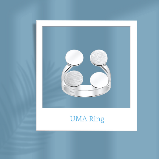 Sterling Silver Uma Ring