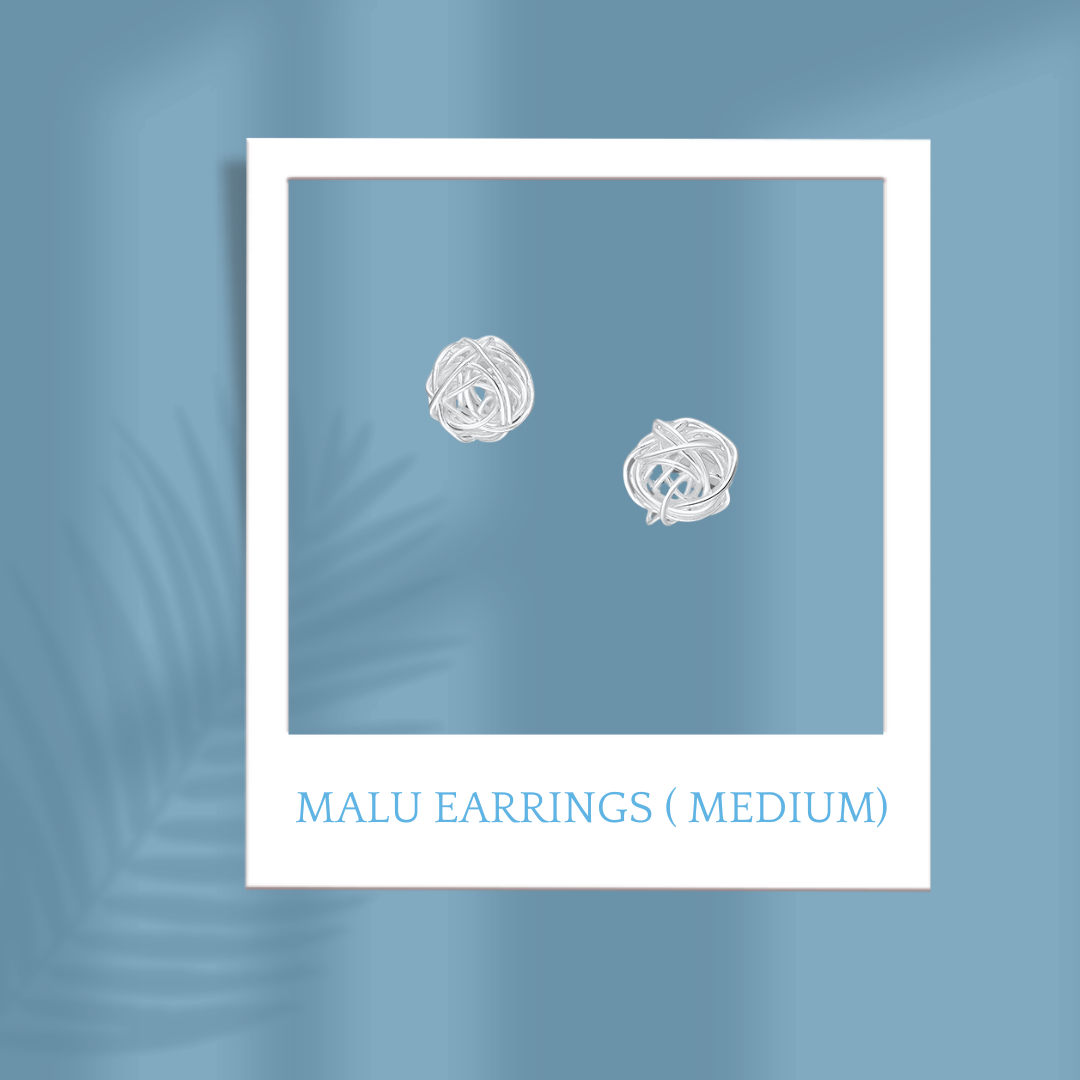 Sterling Silver Malu Earrings