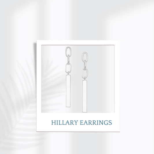 Sterling Silver Hillary Earrings