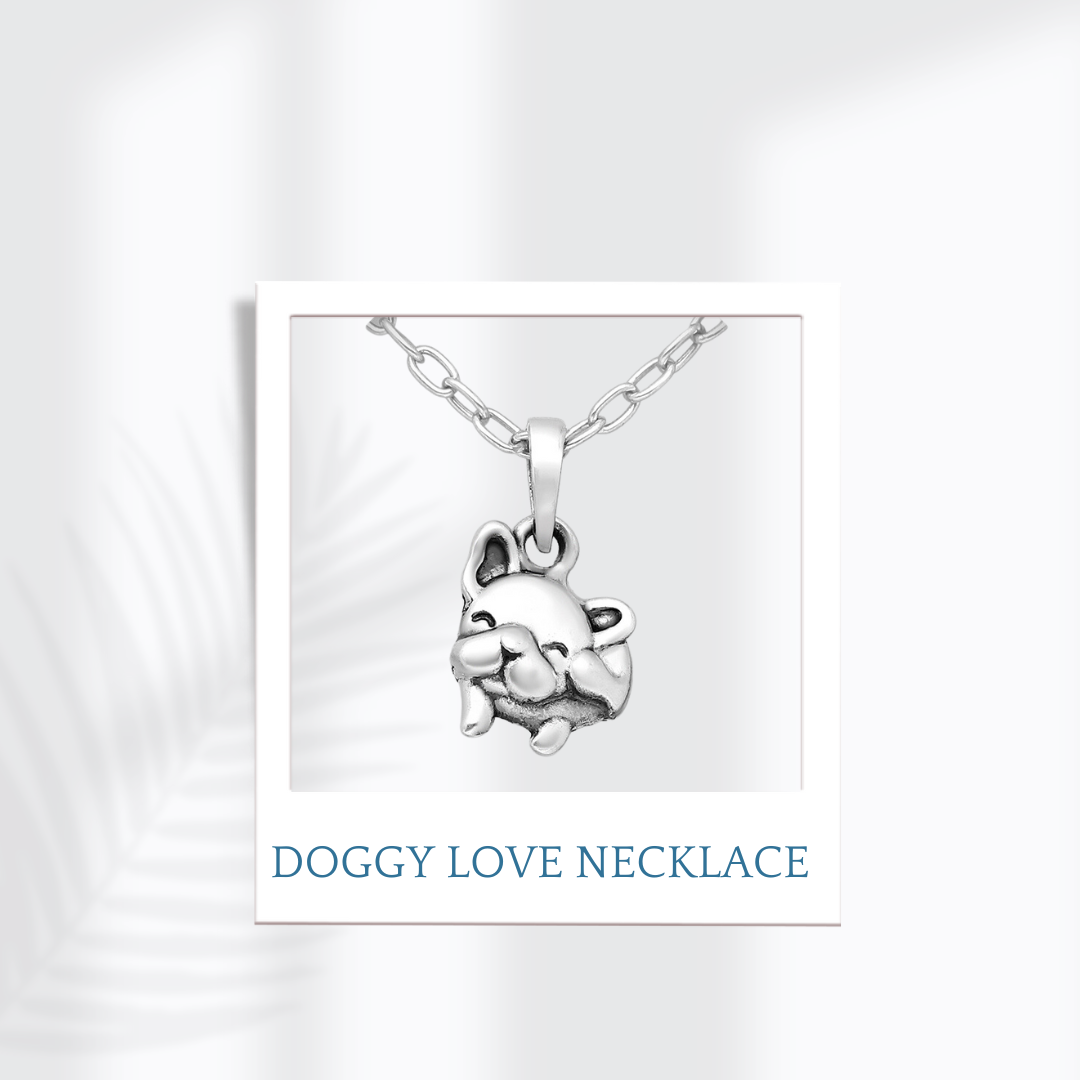 Sterling Silver Doggy Love
