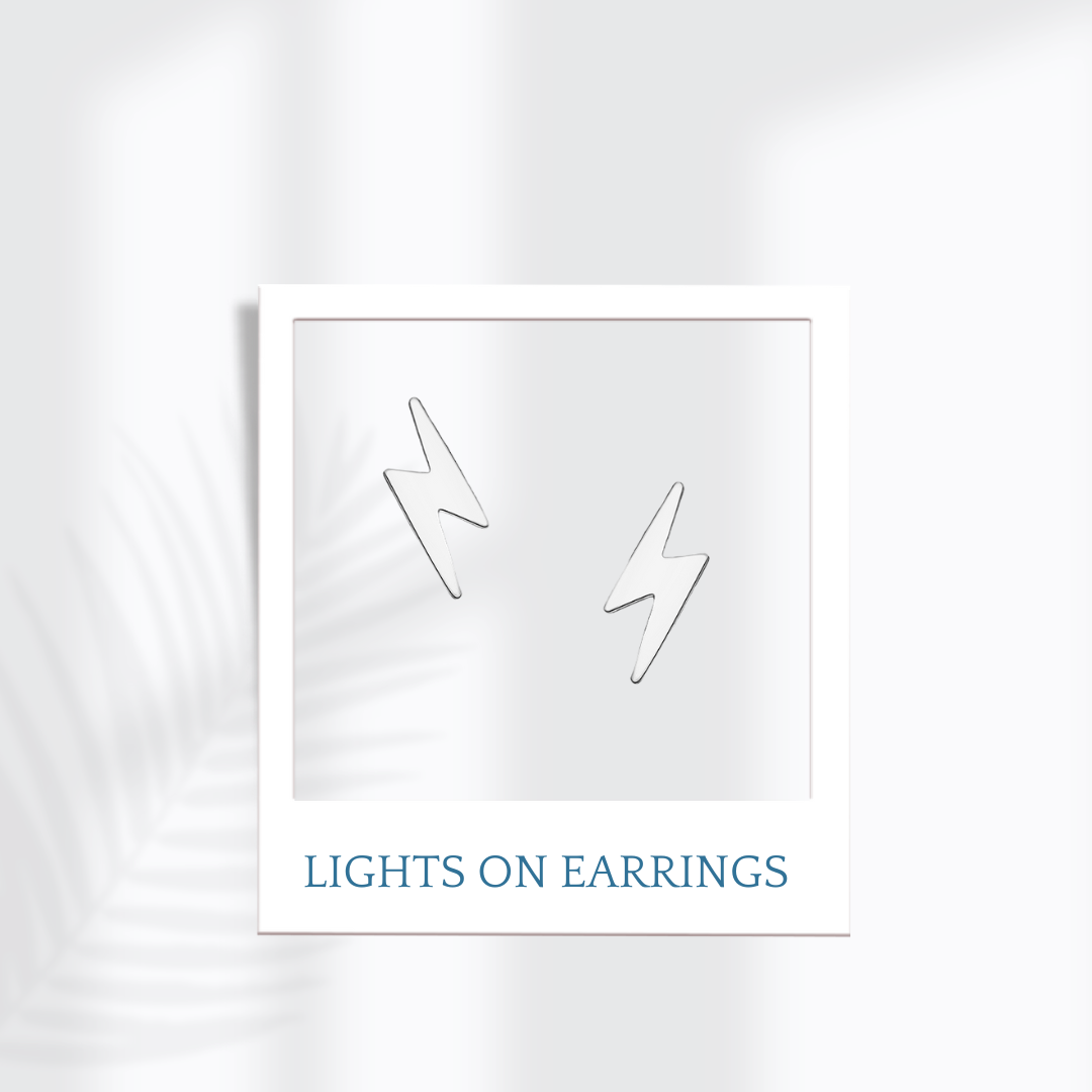 Sterling Silver Lights On Earrings